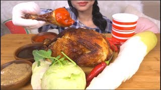 ASMR WHOLE ROTISSERIE CHICKEN  NO TALKING  EATING SOUNDS [upl. by Jerrilee44]