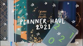 HUGE Planner Haul 2021 Viviamo BDJ [upl. by Aicnom678]