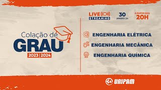 Colação de Grau – Engenharias Elétrica Mecânica e Química [upl. by Lemmueu479]