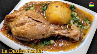 Recette La Daube Poulet Facile en Kreol 🇲🇺  Rostone [upl. by Aikat]