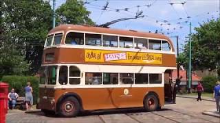 Brighton Trolleybus No52 at Carlton Colville [upl. by Peh]