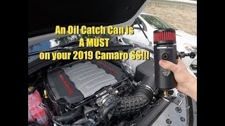 2019 Camaro SS Oil Catch Can Install ITS A MUST Vlog 217 [upl. by Branham31]