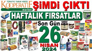 TARIM KREDİ MARKET İNDİRİMLERİ 1626 NİSAN ARASI KATALOĞU KOOPERATİF MARKET FİYATLARI  TARIM KREDİ [upl. by Ahsikat]