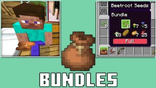 BUNDLE CHEGANDO AO MINECRAFT PE EM BREVE Bedrock [upl. by Siana]