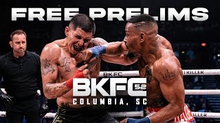 BKFC 52 SOUTH CAROLINA Free Prelims amp Countdown Show [upl. by Rhody]