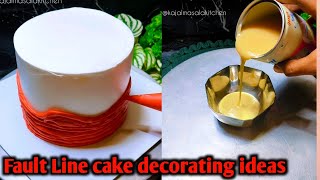 Fault Line Cake Decorating Ideas [upl. by Htiekal]