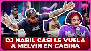 DJ NABIL CASI LE VUELA A MELVIN TV EN PLENA CABINA POR CANCELACIÓN DE ALOFOKE [upl. by Nesyt]