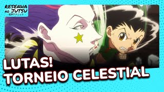 AS MELHORES LUTAS DA TORRE CELESTIAL Hunter x Hunter [upl. by Dobrinsky]