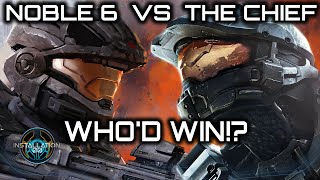 Whod Win in a fight  Chief vs Noble 6 [upl. by Atiloj]