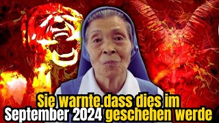 „Sie werden es nicht glauben Schwester Sasagawas Prophezeiung wird JETZ wahr Machen Sie sich bereit [upl. by Narual459]