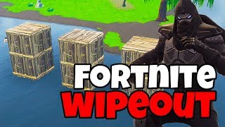 WIPEOUT MINI GAME  Fortnite met Don [upl. by Misha]