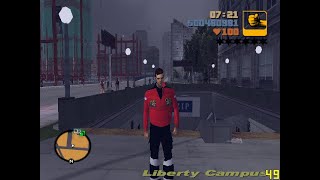 Ordningsvakt på GTA 3an Säsong 1 versionen [upl. by Anawad]