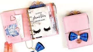 My Pocket Planner Setup  Filofax Domino Soft Pink [upl. by Corley]