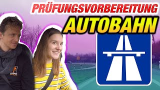 Erste Fahrstunde I PRÜFUNGSVORBEREITUNG AUTOBAHN 🤯 [upl. by Marys]