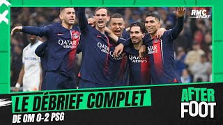 OM 02 PSG Le débrief complet de LAfter de linsolente victoire parisienne [upl. by Dnarb963]