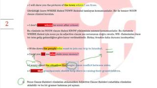 012  NOUN CLAUSES  Noun Clauses Vs Adjective Clauses Farkları [upl. by Atteve920]