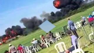 Pilot Fights For Life After 7 Killed in UK Airshow Crash [upl. by Acinemod731]