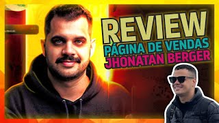 Review Página de Vendas  Jhonatan Berger [upl. by Artep]