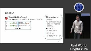 GoFetch Breaking ConstantTime Cryptographic Implementations Using Data RWC 2024 [upl. by Warrenne]