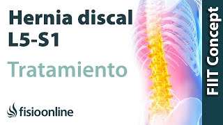 Tratamiento de la hernia discal L5 y S1 izquierda o quinta lumbar y sacro [upl. by Neelhsa]