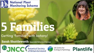 Becoming familiar with botany  exploring five plant families Webinar Recording [upl. by Nalyak522]