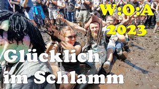 WOA 2023 Glücklich im Schlamm mit den Wacken Firefighters Ausfahrt Mavis und die Warriors [upl. by Alleoj]