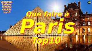 Top 10 Des Plus Beaux Endroits à Visiter à PARIS FRANCE  Voyage Vidéo [upl. by Greff]