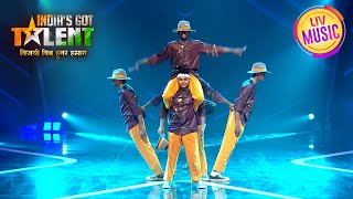 Indias Got Talent  Hat Dancers की InSync Performance ने जीता Judges का दिल  Season 9Throwback [upl. by Nyrok]