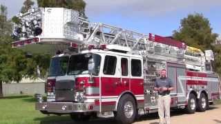 Chevrons 100 EONE Platform by Sunbelt Fire [upl. by Boyt]