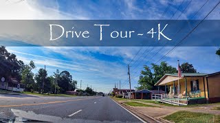 Jesup Georgia  Driving Tour  4K  USA [upl. by Ecnarepmet]