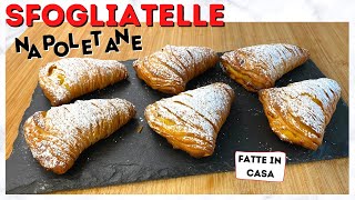 HO FATTO LE SFOGLIATELLE RICCE NAPOLETANE  ANCORA NON CI POSSO CREDERE 😅 [upl. by Mala]