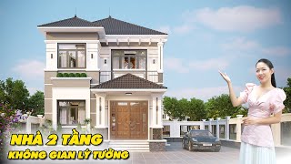 Ngôi nhà 2 tầng lý tưởng với thiết kế đẹp và không gian tiện nghi  MH03817 [upl. by Llib]