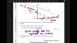 IGCSE Physics Edexcel 19June 2021 4PH1 ScienceDouble award 4SD0Q6 SOLVED [upl. by Marita]