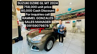 Short and honest review for all new SUZUKI DZIRE GL MANUAL 2024 MODEL [upl. by Ettedranreb]