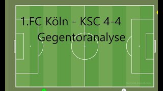 FC KÖLN KSC Analyse der Gegentore [upl. by Oriole]