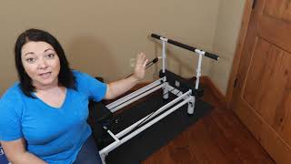 Aeropilates Pullup Bar Workout  Pilates Reformer  Arms amp Abs Workout [upl. by Irtimed354]