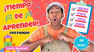 ¡APRENDE PALABRAS BÁSICAS con PANCHO Desarrollo del Lenguage con un Profesor Learn Spanish [upl. by Teresina481]