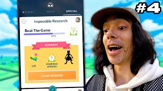 I Finished Pokémon GOs HARDEST Special Research [upl. by Ihsoyim279]