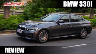 BMW 330i M Sport Review  What a Sedan  MotorOctane [upl. by Halas]