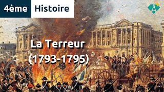 La Terreur 17931795 – Histoire 4ème  Les antisèches des Découvreurs [upl. by Noswad]