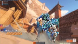 Yznsa Pharah carry vs Twisted Minds Quartz hitscan [upl. by Lairbag]