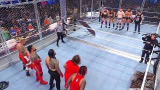 Roman Reigns amp Bloodline Vs Brawling Brutes WWE Survivor Series War Games 2022 Highlights [upl. by Janeen]