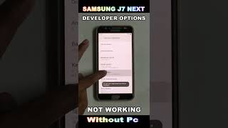 HOW TO ENABLE DEVELOPER OPTIONS ON SAMSUNG GALAXY J7 NEXT  ENABLE OEM UNLOCK 2024 androidsecurity [upl. by Iadrahs]