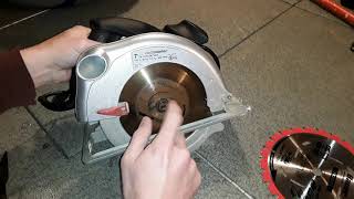 How to Change Saw Blade on Circular Saw [upl. by Julius]