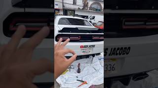 Instalación de difusores al challenger carros challenger mexico tuning tijuana shorts [upl. by Jule]