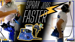 5 IMPORTANT Tips Spraying With An Airless Sprayer [upl. by Lamarre]