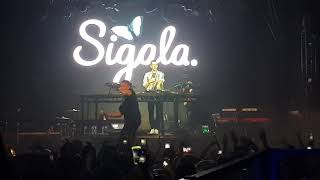 Sigala Live 2018  Only One Galantis warning  contains flashing lights [upl. by Enyrat]