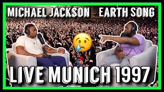 Michael Jackson  Earth Song  Live Munich 1997  HD Brothers Reaction [upl. by Toma814]