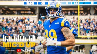 quotMost Fun Ive Ever Had After A Touchdownquot Rams TE Tyler Higbee Micd Up vs Carolina Panthers [upl. by Treble]