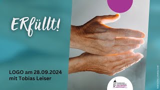 ERfüllt Lobpreisgottesdienst am Sa 28 September 2024 [upl. by Yliah]